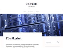 Tablet Screenshot of collegium.se